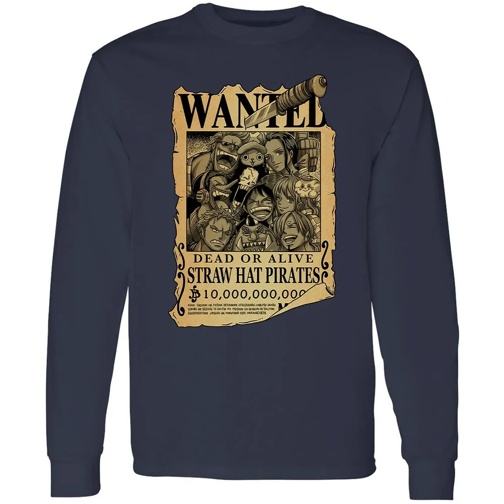 Long Sleeve T-Shirt - WJS3NWWL - Navy - 2