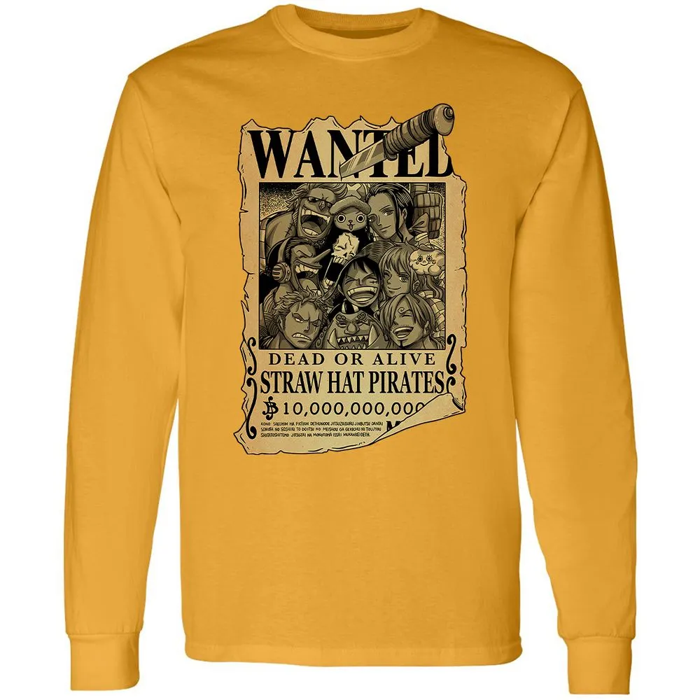 Long Sleeve T-Shirt - WJS3NWWL - Gold - 9
