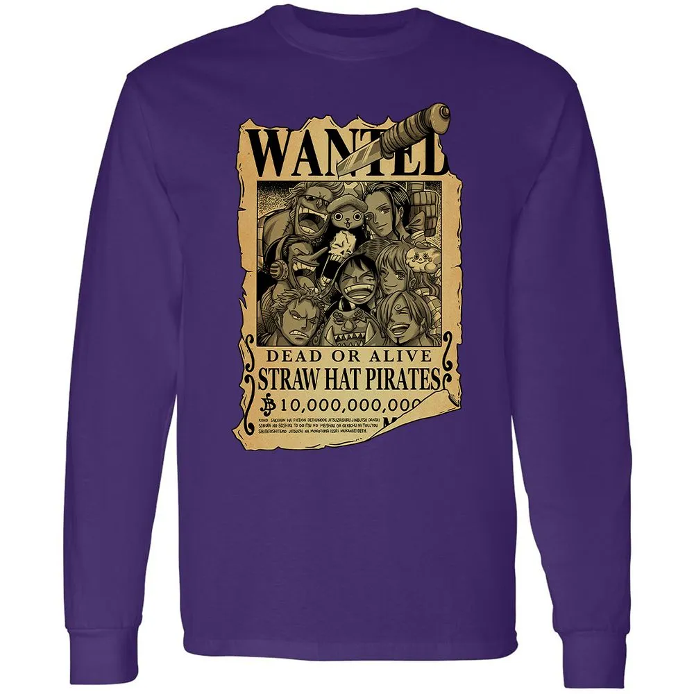 Long Sleeve T-Shirt - WJS3NWWL - Purple - 13