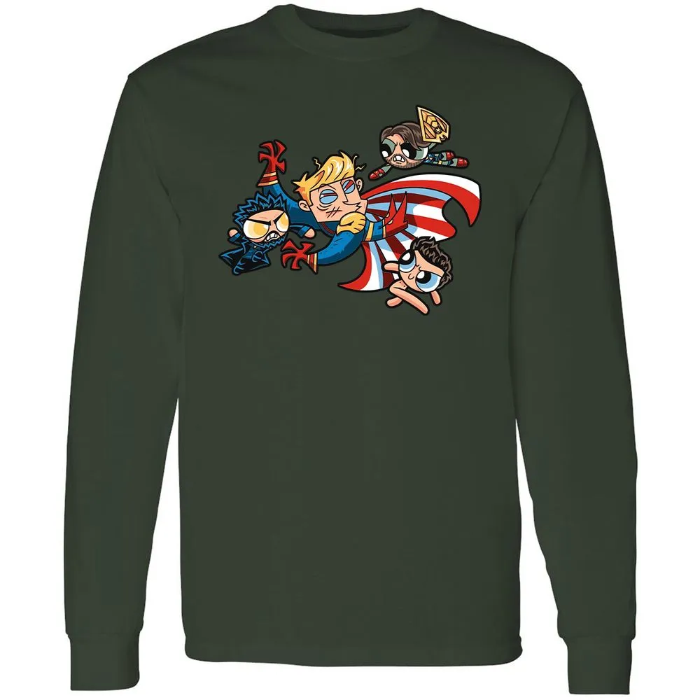 Long Sleeve T-Shirt - 8PY6CLM5 - Forest Green - 4