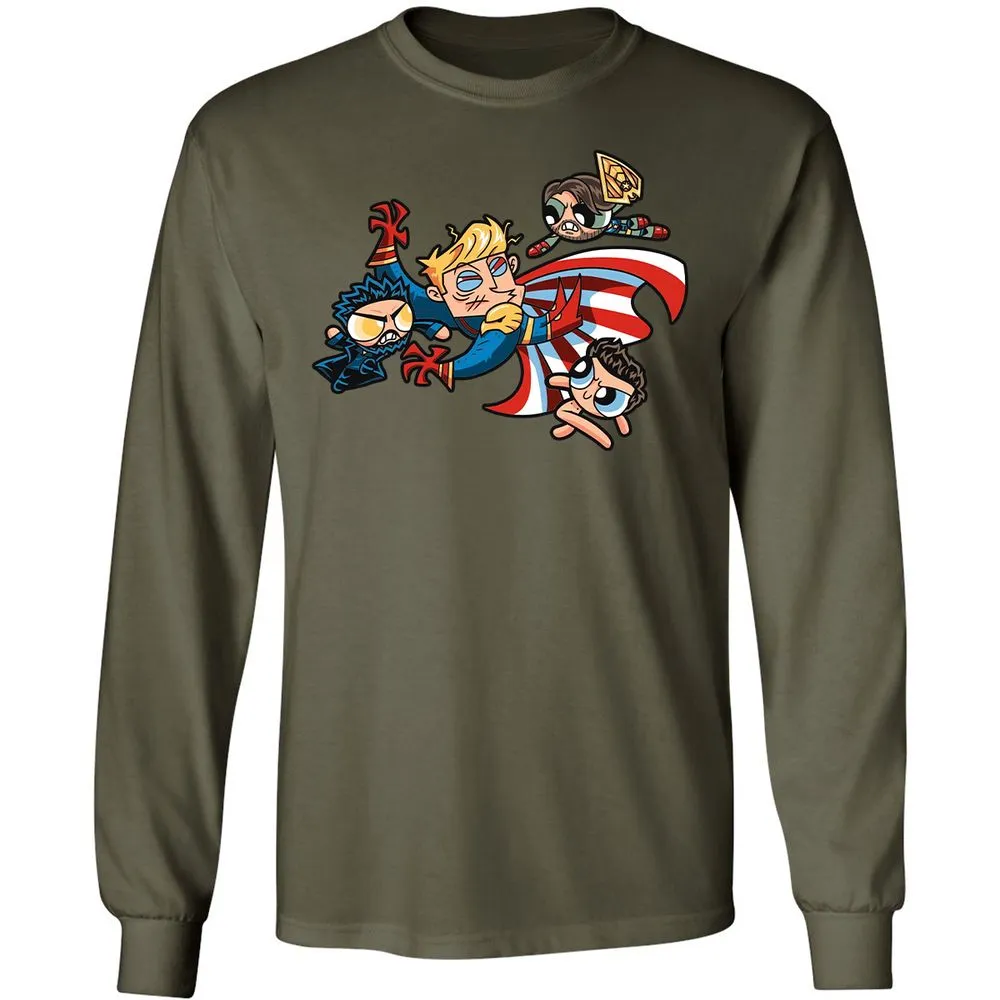 Long Sleeve T-Shirt - 8PY6CLM5 - Military Green - 16