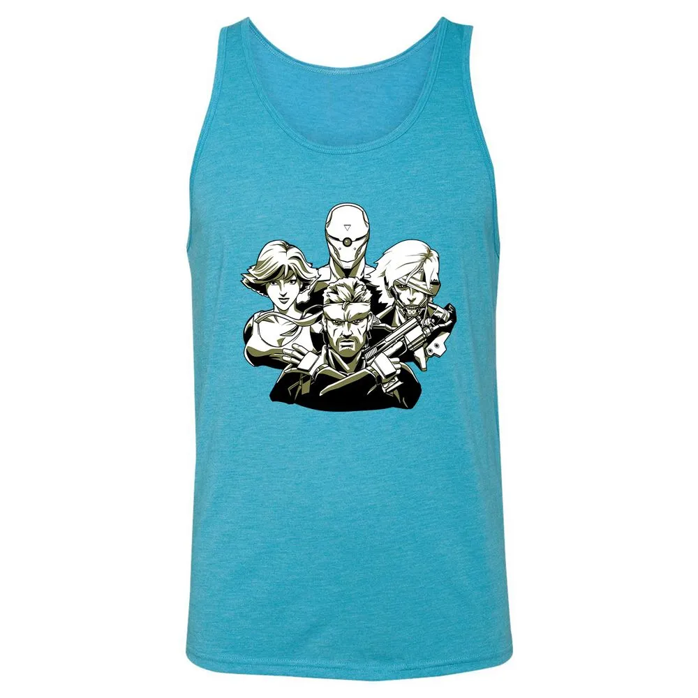 Unisex Jersey Tank - CT689UBN - Aqua Triblend - 3