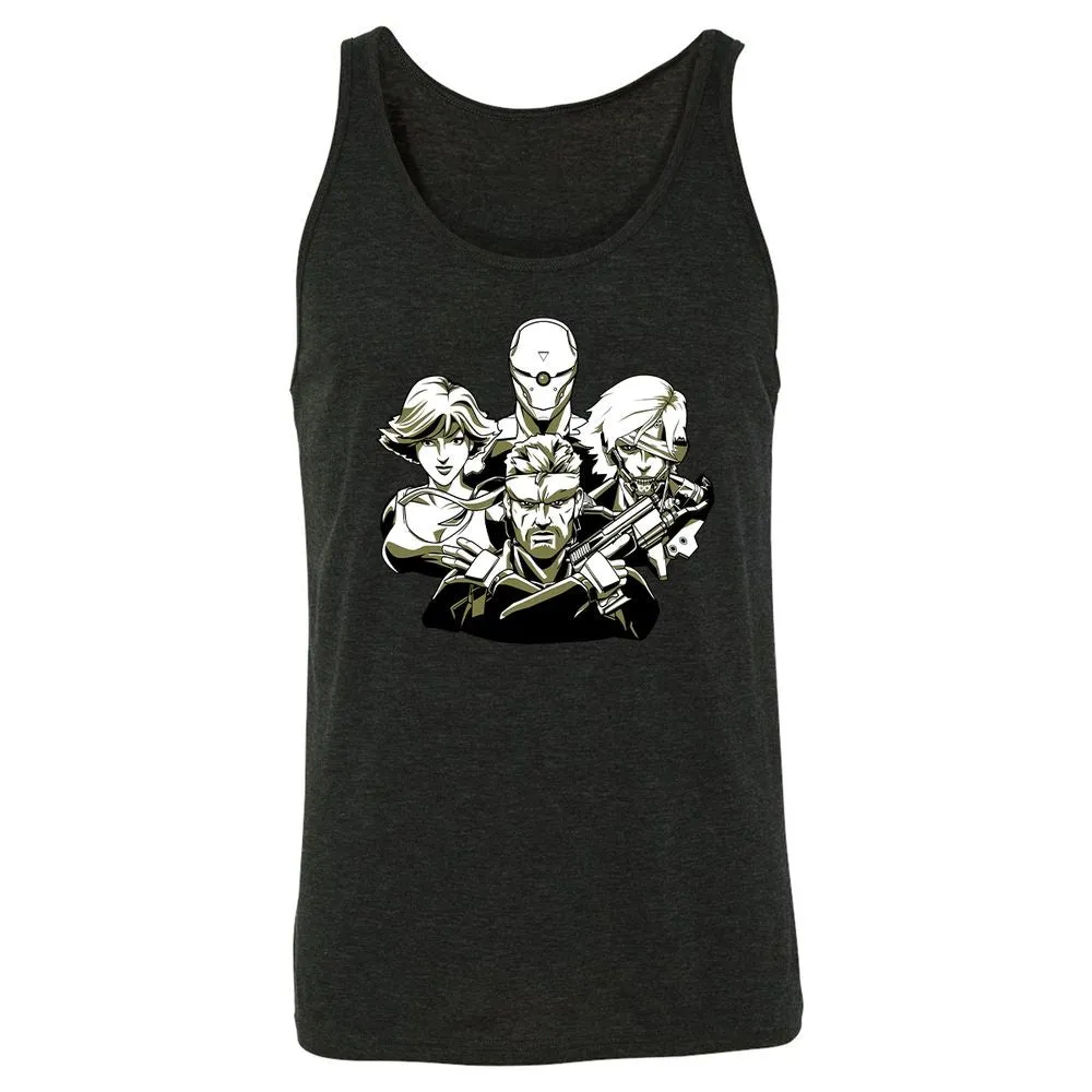 Unisex Jersey Tank - CT689UBN - Charcoal Black Triblend - 5