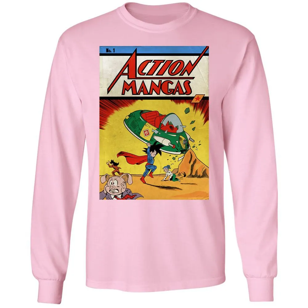 Long Sleeve T-Shirt - 6WM9RLBL - Light Pink - 3