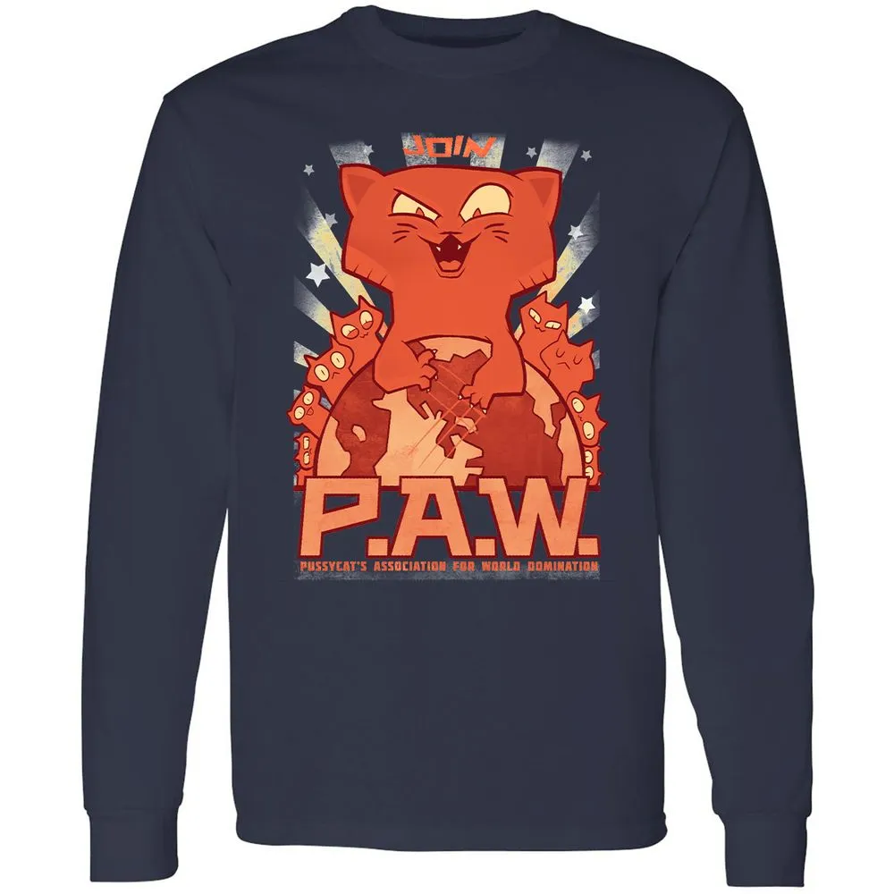 Long Sleeve T-Shirt - AY8AEGCU - Navy - 2