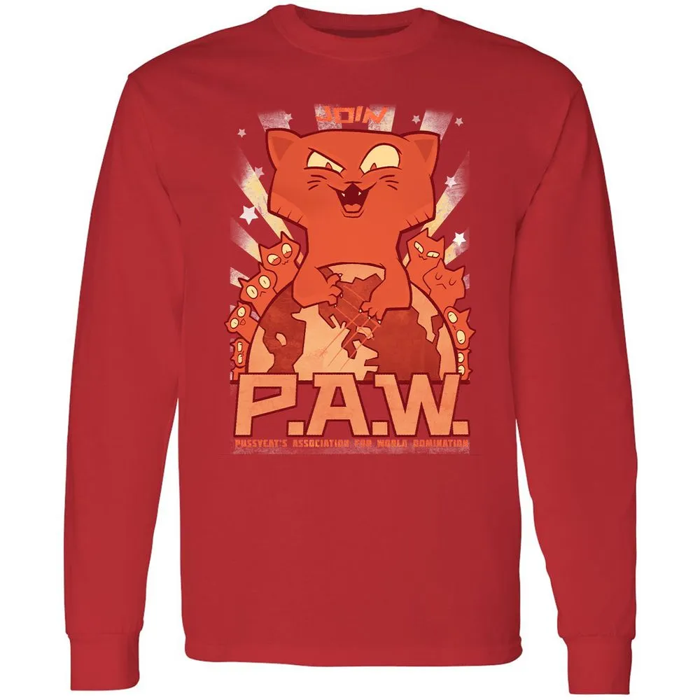 Long Sleeve T-Shirt - AY8AEGCU - Red - 14