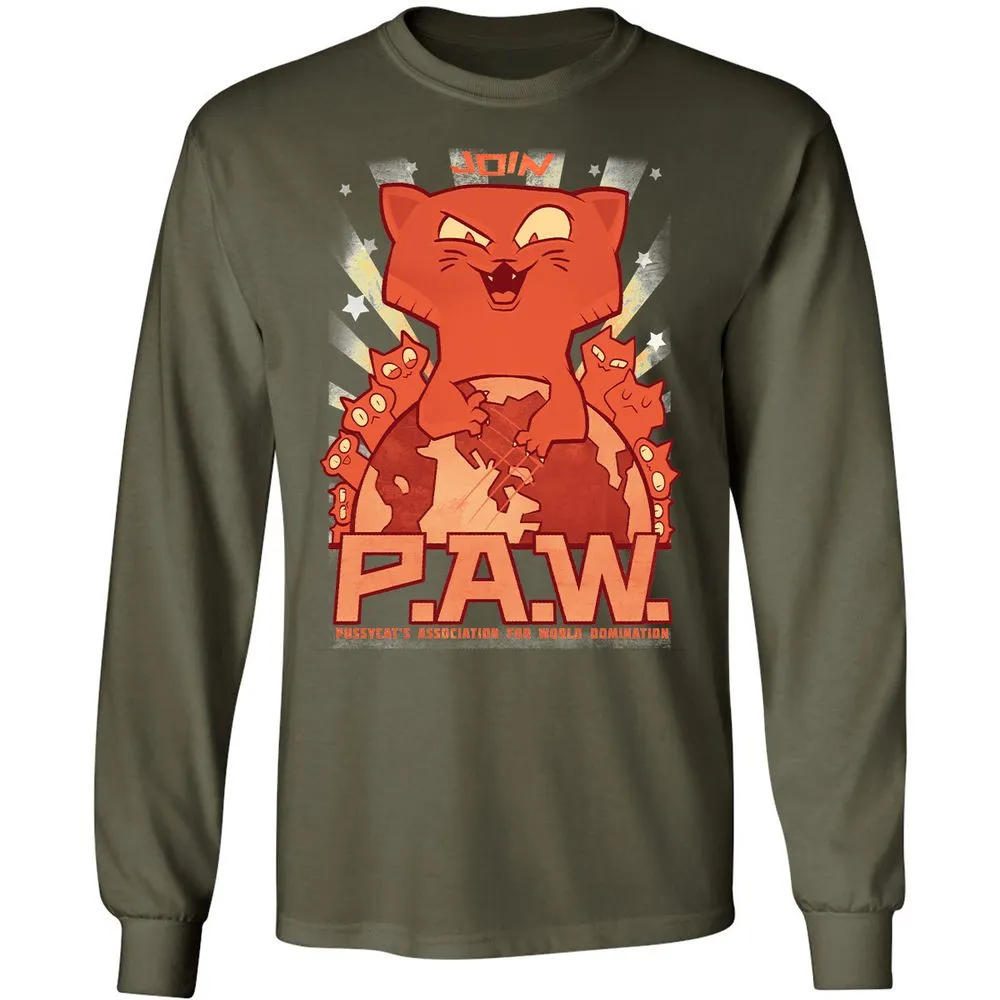 Long Sleeve T-Shirt - AY8AEGCU - Military Green - 16