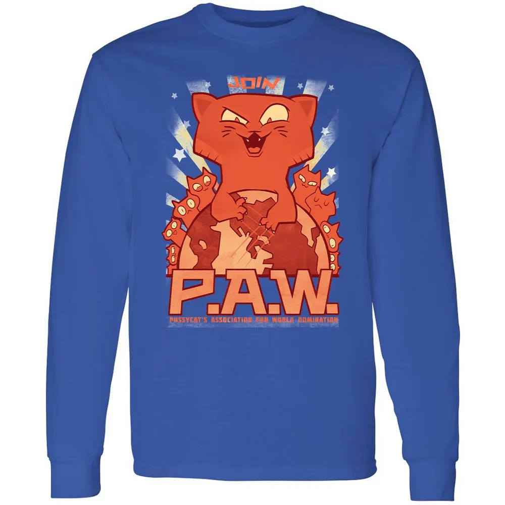Long Sleeve T-Shirt - AY8AEGCU - Royal - 8