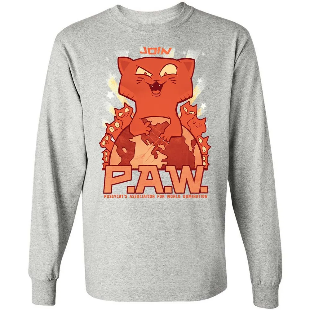 Long Sleeve T-Shirt - AY8AEGCU - Ash - 7