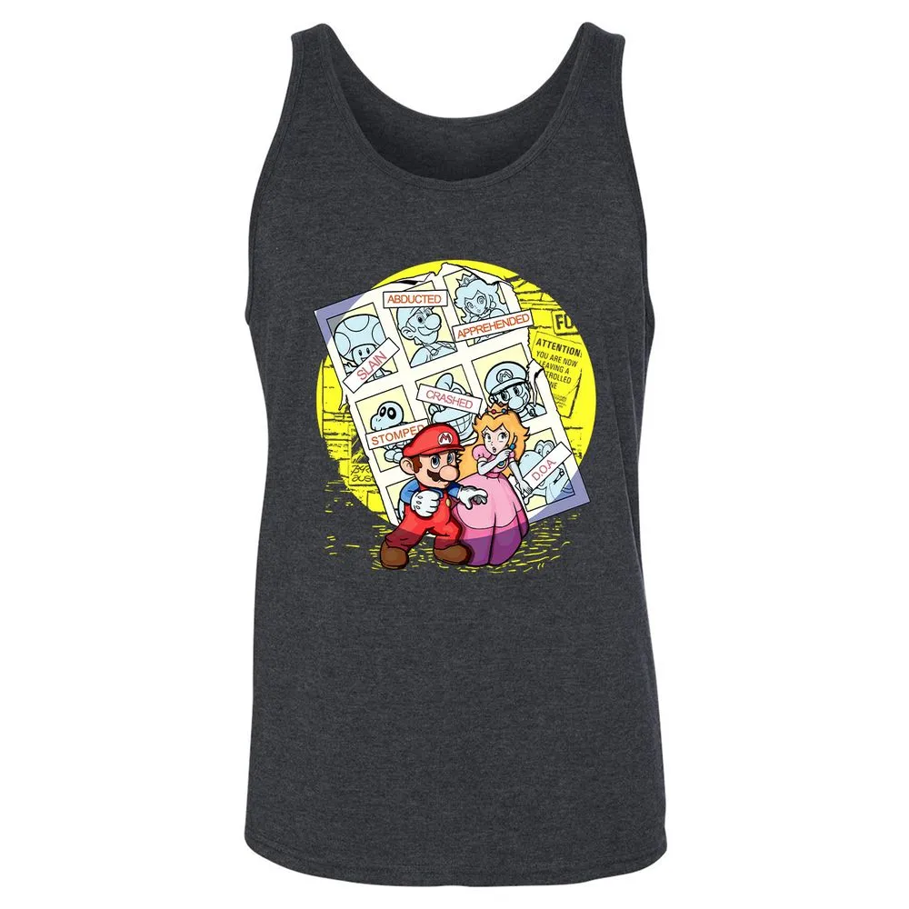 Unisex Jersey Tank - 4GFK8MZU - Dark Grey Heather - 6