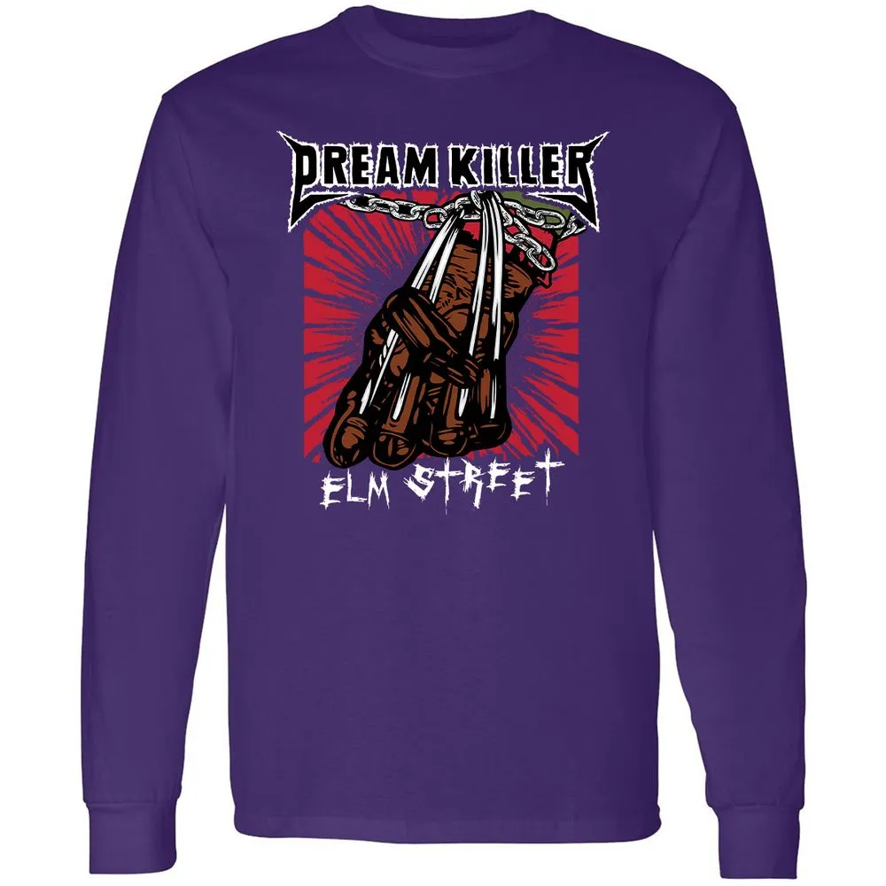 Long Sleeve T-Shirt - E3JVF9M6 - Purple - 13