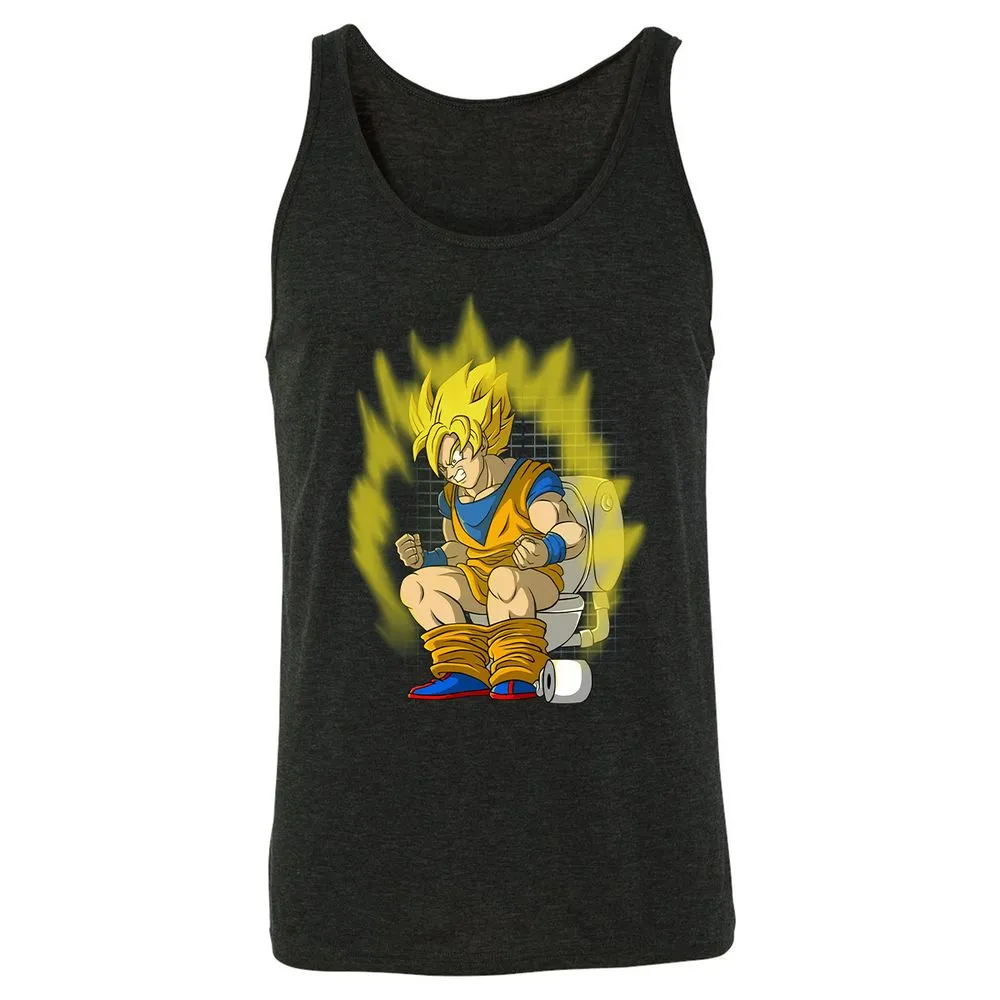 Unisex Jersey Tank - 93FXC9ZX - Charcoal Black Triblend - 5