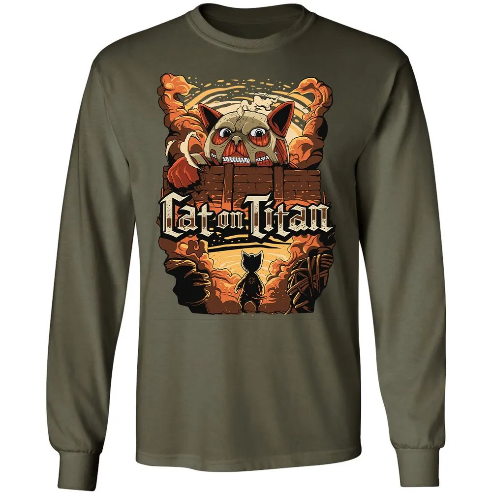 Long Sleeve T-Shirt - E299T52W - Military Green - 16