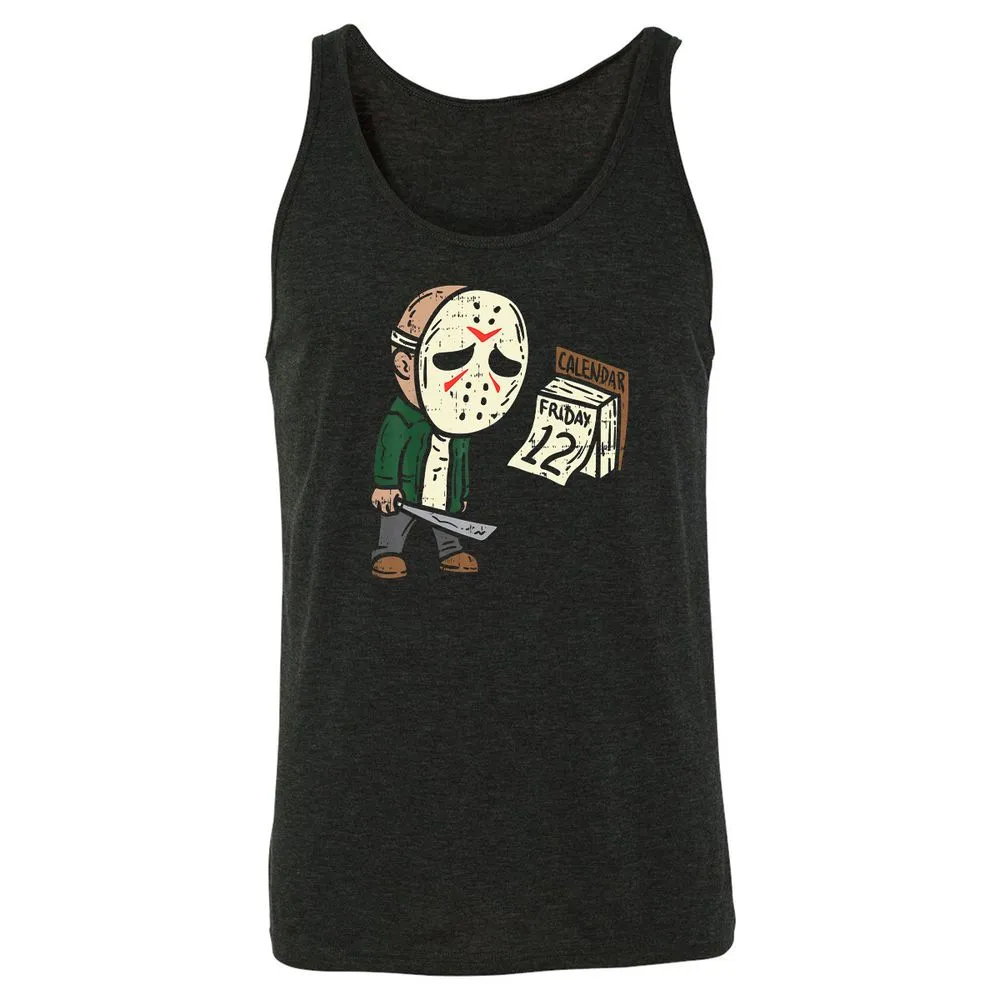 Unisex Jersey Tank - DGTJ24B2 - Charcoal Black Triblend - 5