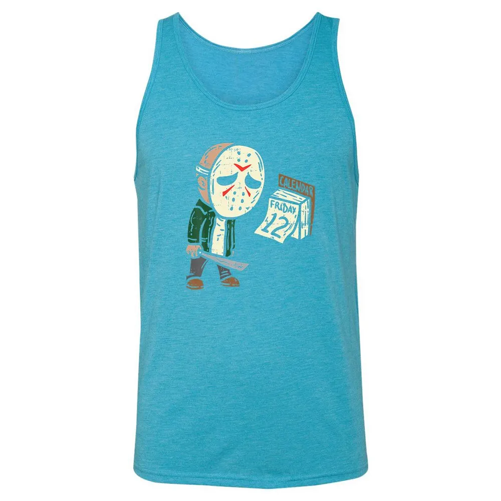 Unisex Jersey Tank - DGTJ24B2 - Aqua Triblend - 3