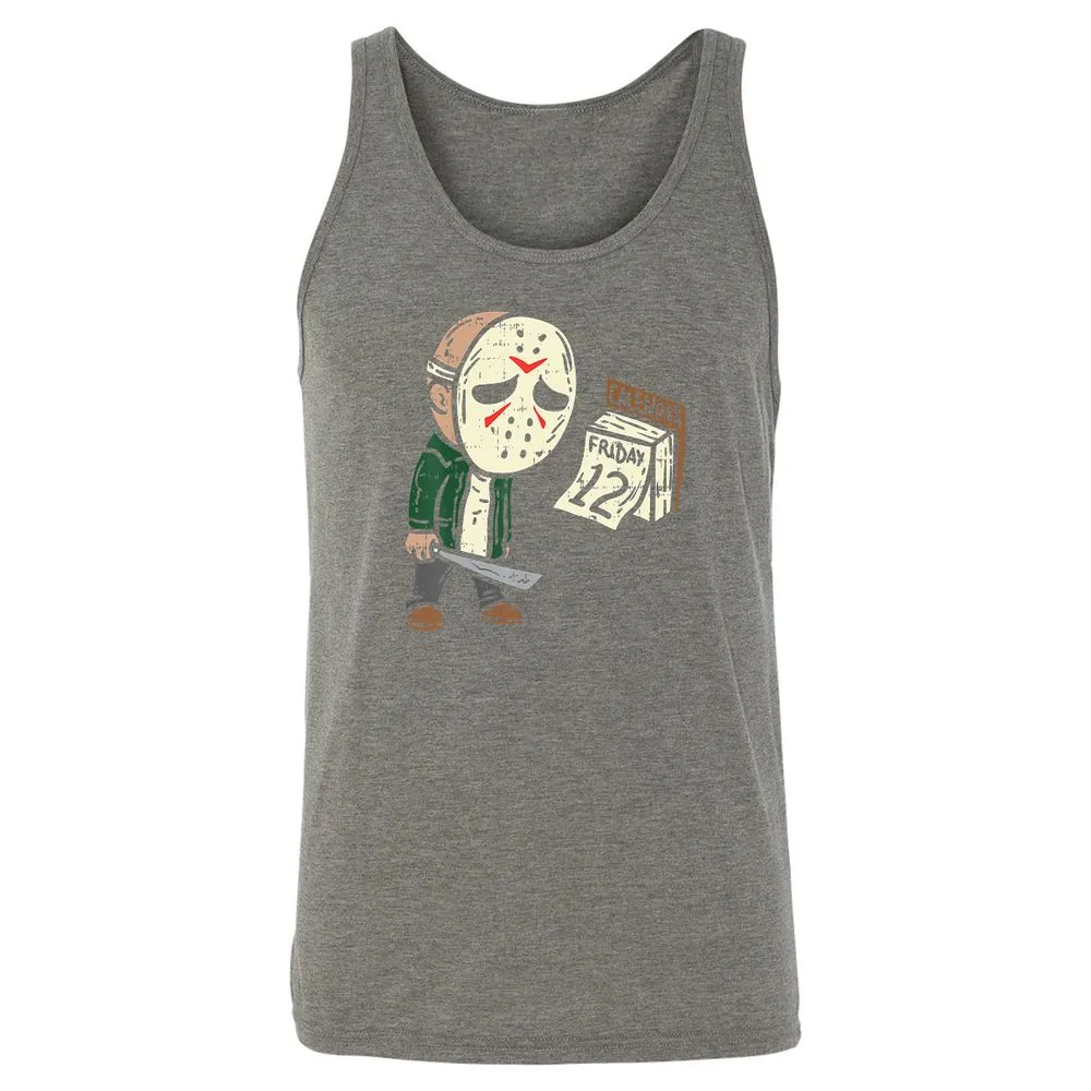 Unisex Jersey Tank - DGTJ24B2 - Grey Triblend - 8