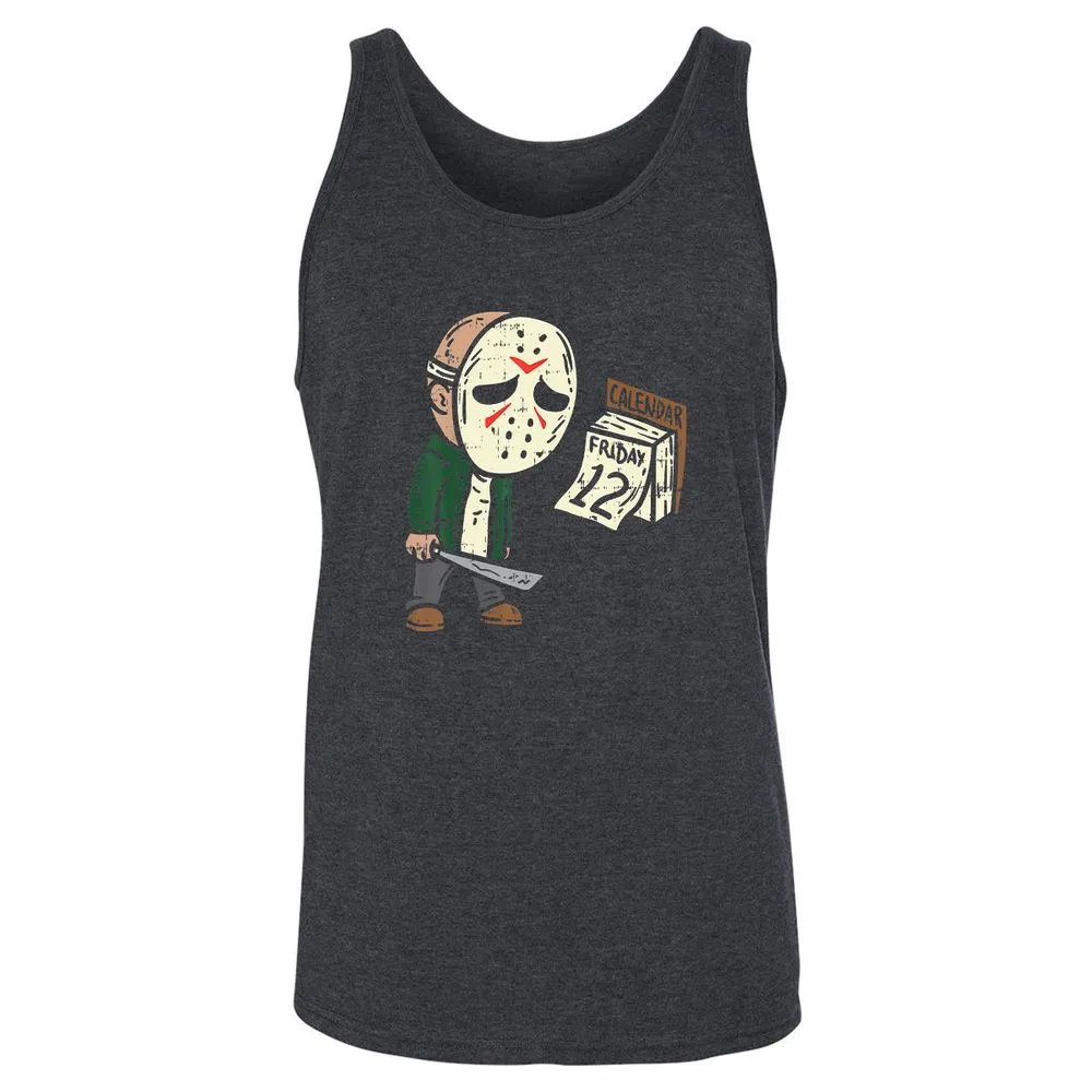 Unisex Jersey Tank - DGTJ24B2 - Dark Grey Heather - 6