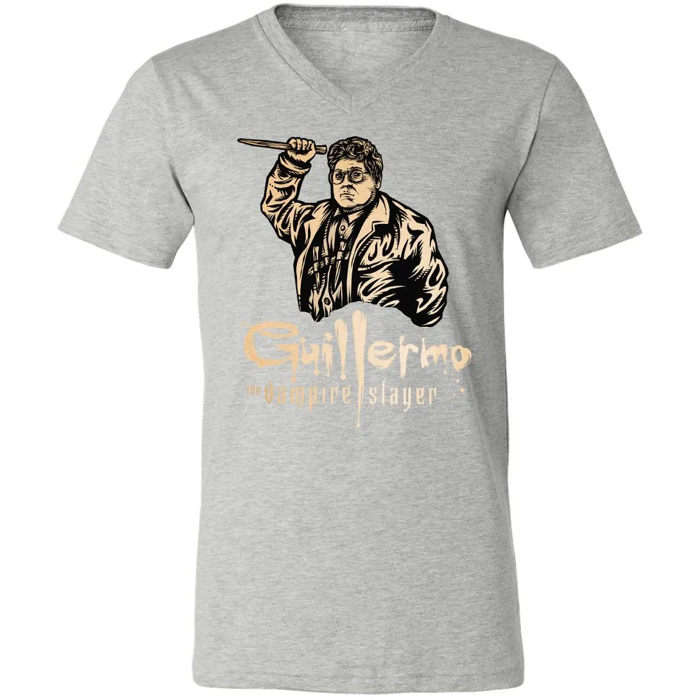 Unisex V-Neck T-Shirt - 8GD1ZBD8 - Athletic Heather - 7