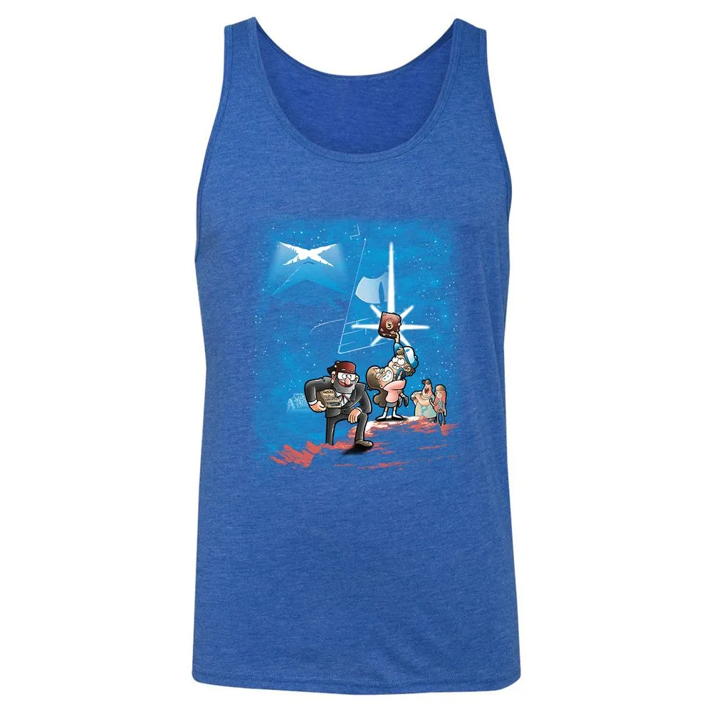 Unisex Jersey Tank - 8PH9XBTN - True Royal Triblend - 12