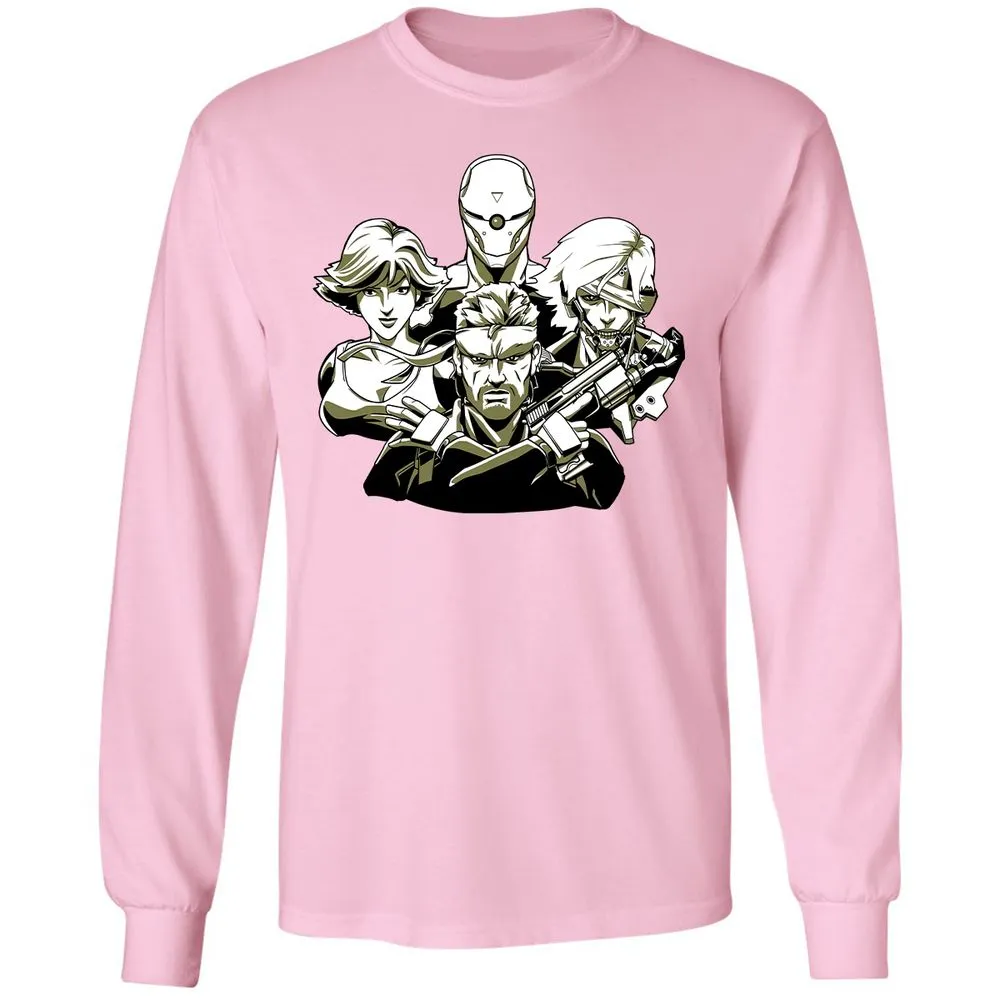 Long Sleeve T-Shirt - GJ8EC445 - Light Pink - 3