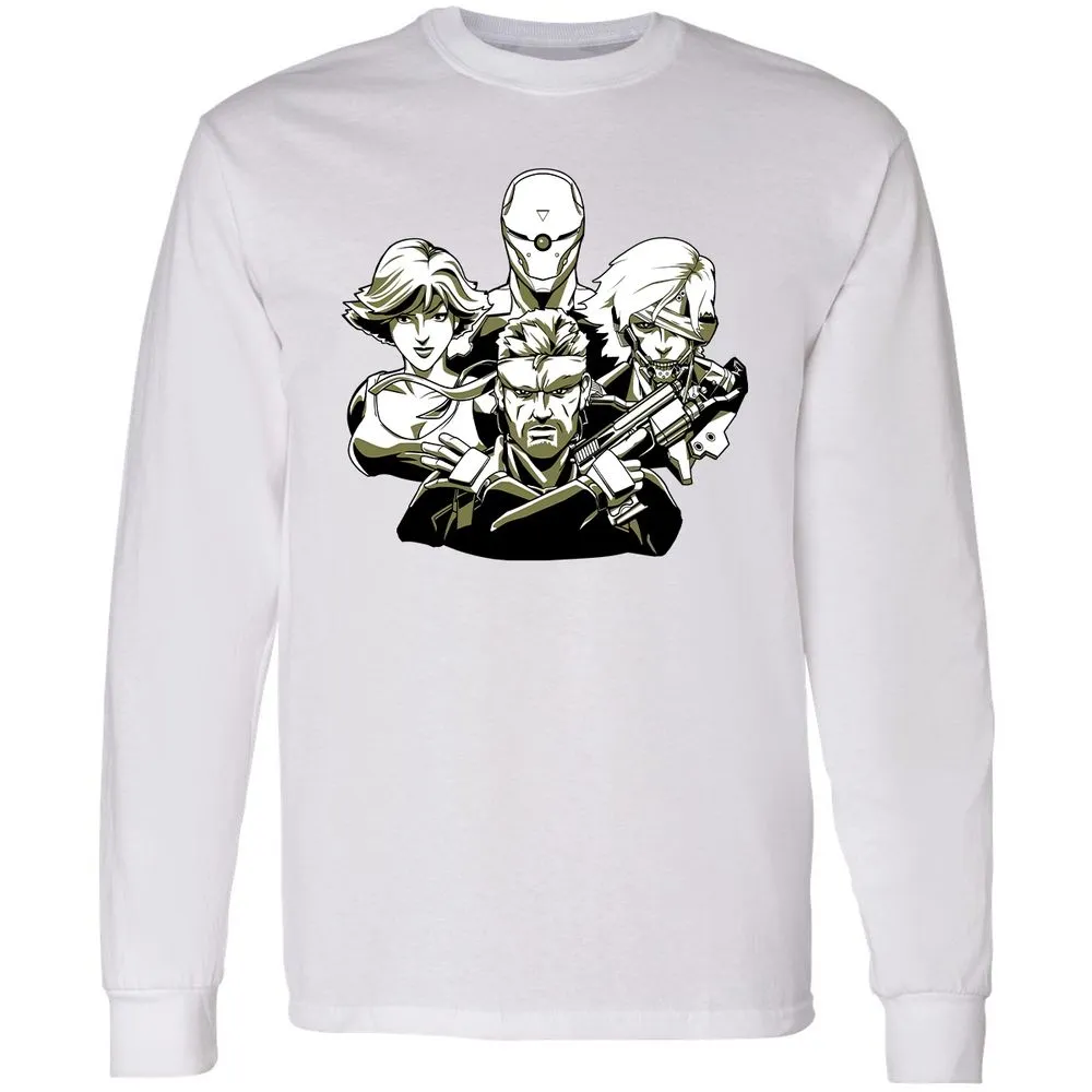 Long Sleeve T-Shirt - GJ8EC445 - White - 5
