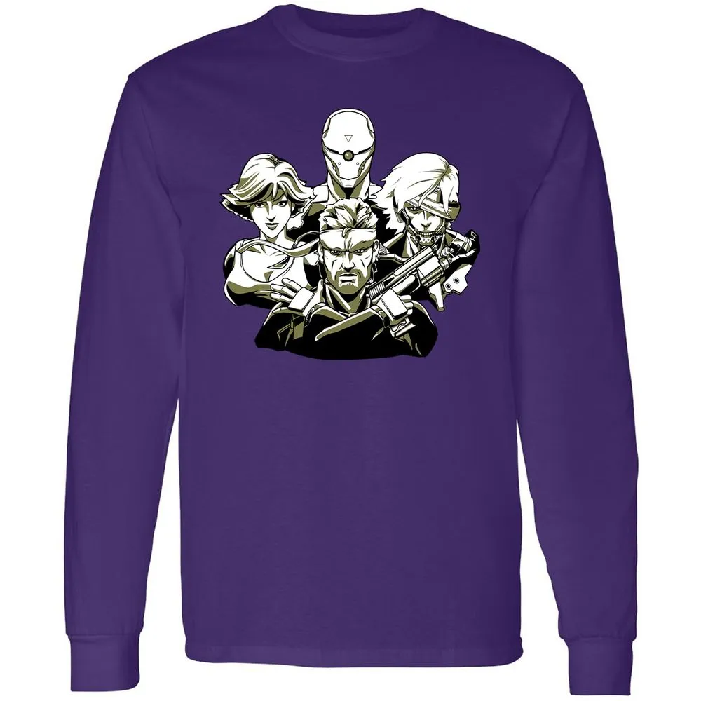 Long Sleeve T-Shirt - GJ8EC445 - Purple - 13