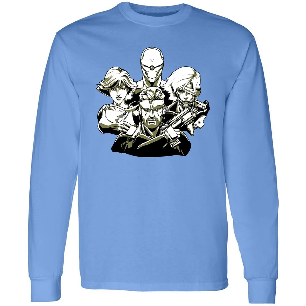 Long Sleeve T-Shirt - GJ8EC445 - Carolina Blue - 12