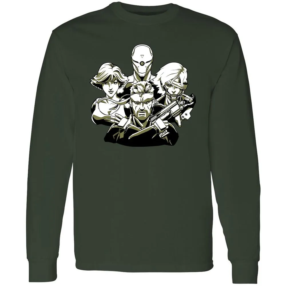 Long Sleeve T-Shirt - GJ8EC445 - Forest Green - 4