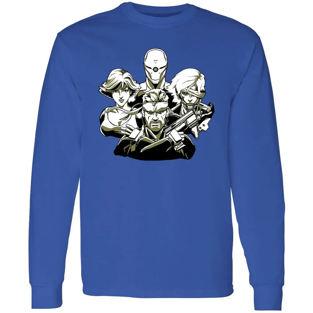 Long Sleeve T-Shirt - GJ8EC445 - Royal - 8