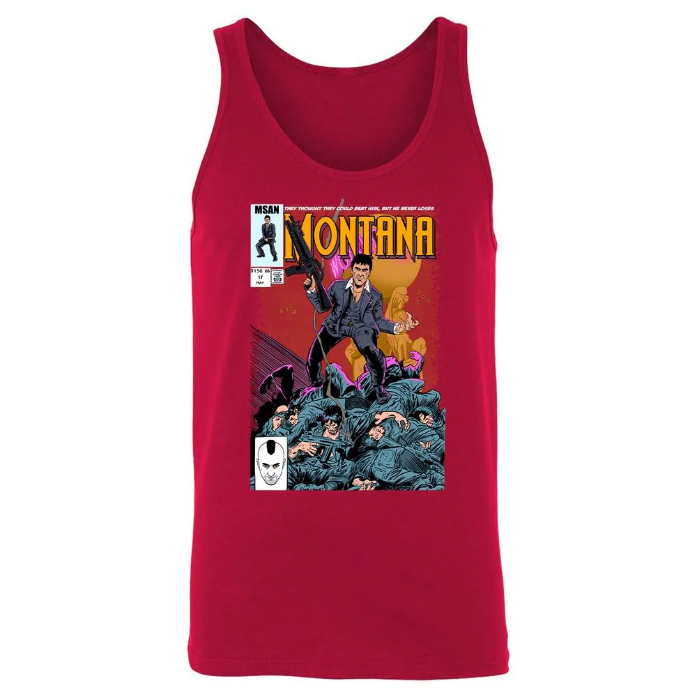 Unisex Jersey Tank - PVE5BYYV - Red - 11