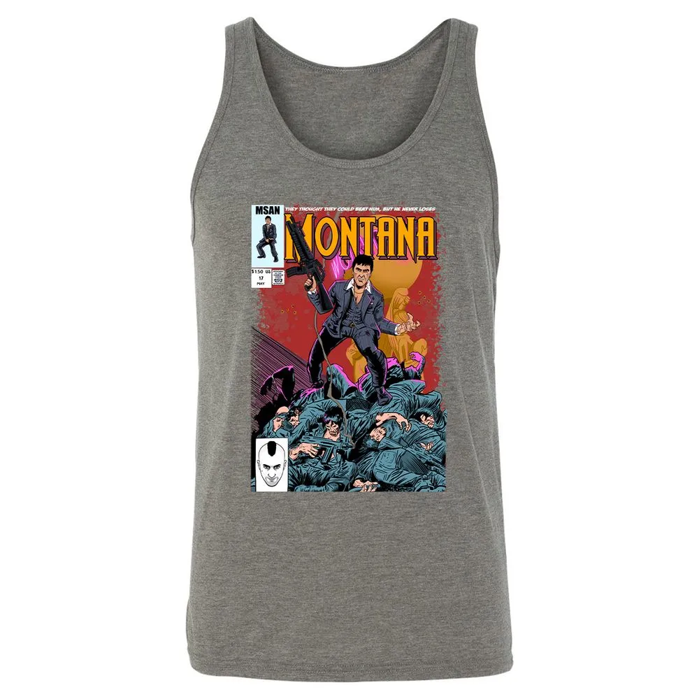 Unisex Jersey Tank - PVE5BYYV - Grey Triblend - 8