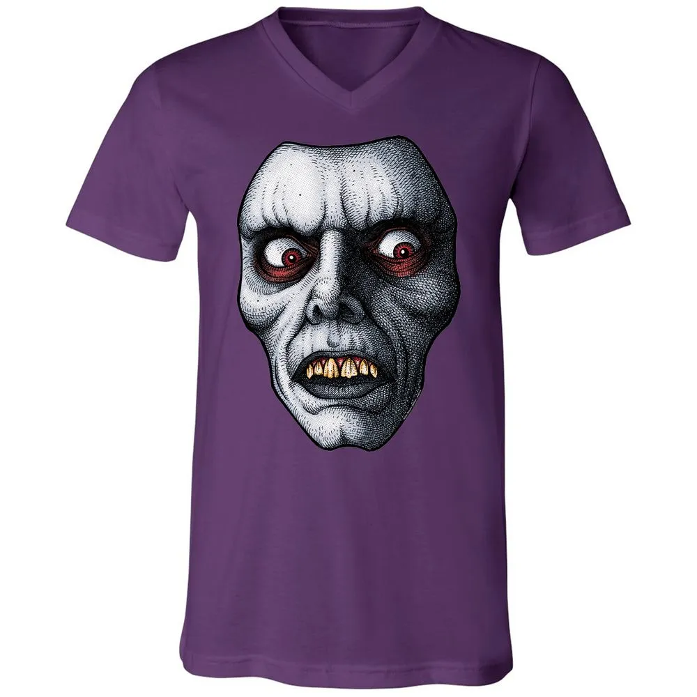 Unisex V-Neck T-Shirt - NY6AKWYW - Team Purple - 9