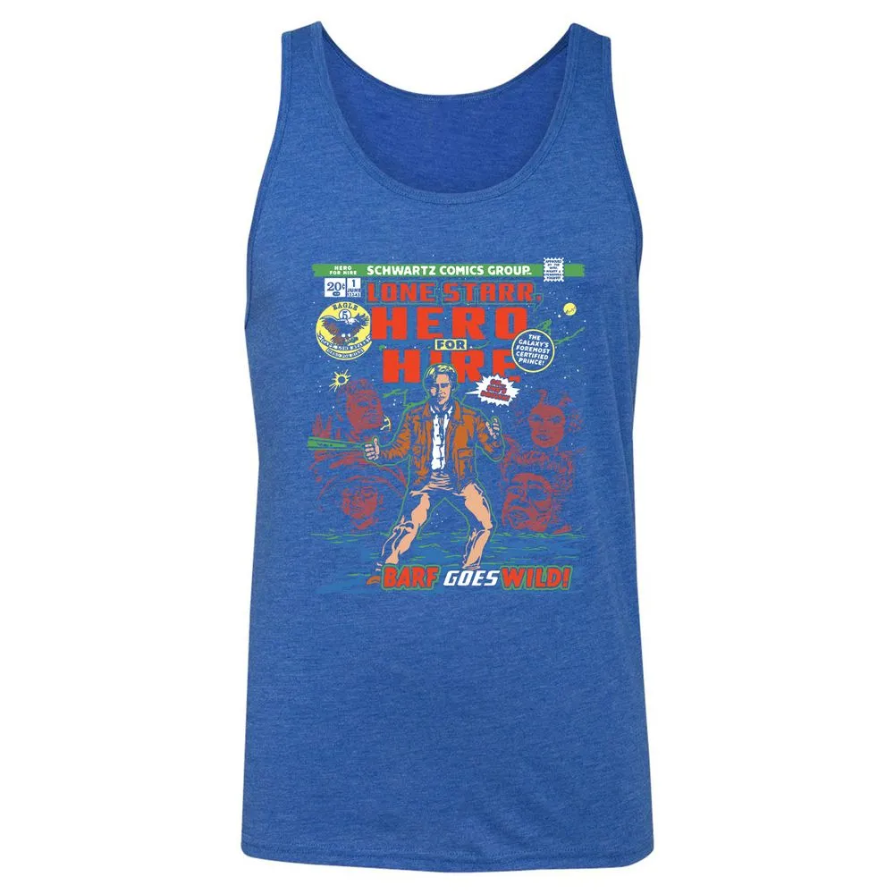 Unisex Jersey Tank - 1SVC3U9J - True Royal Triblend - 12
