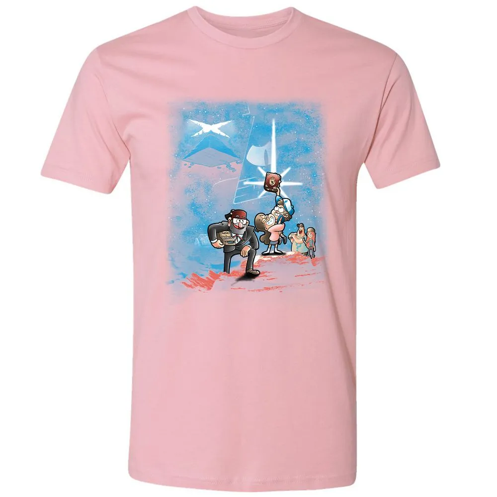 Premium Unisex T-Shirt - 5PRTVUDJ - Light Pink - 3