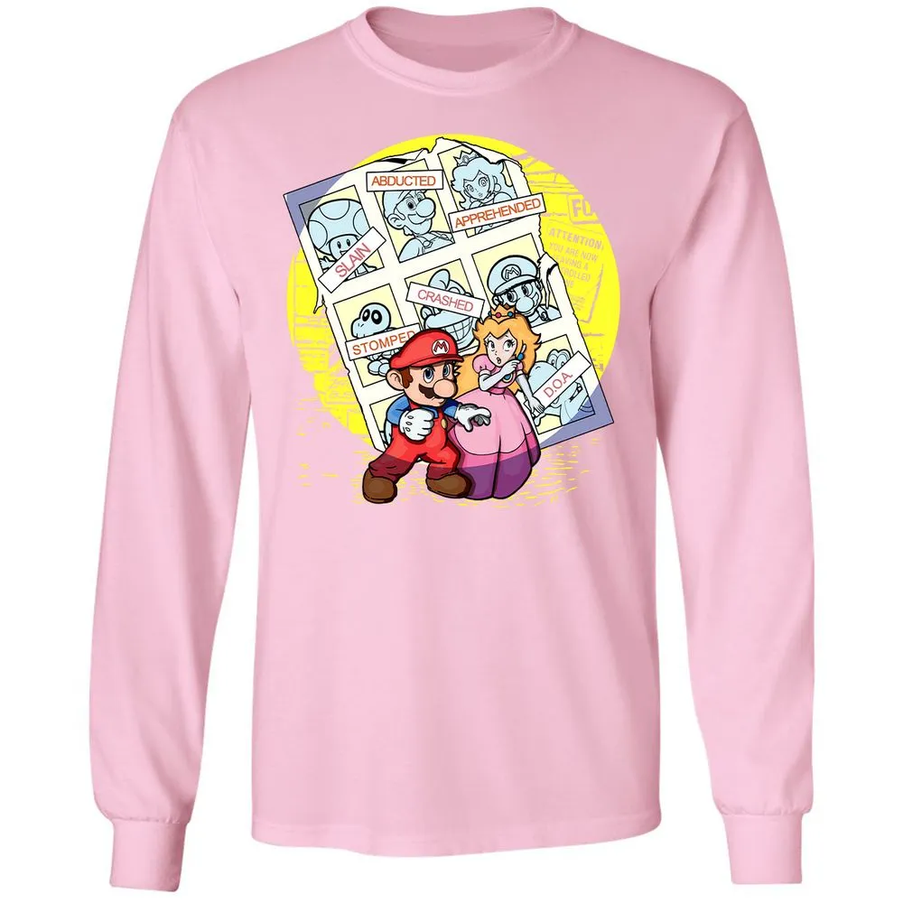 Long Sleeve T-Shirt - HP3GL6XE - Light Pink - 3