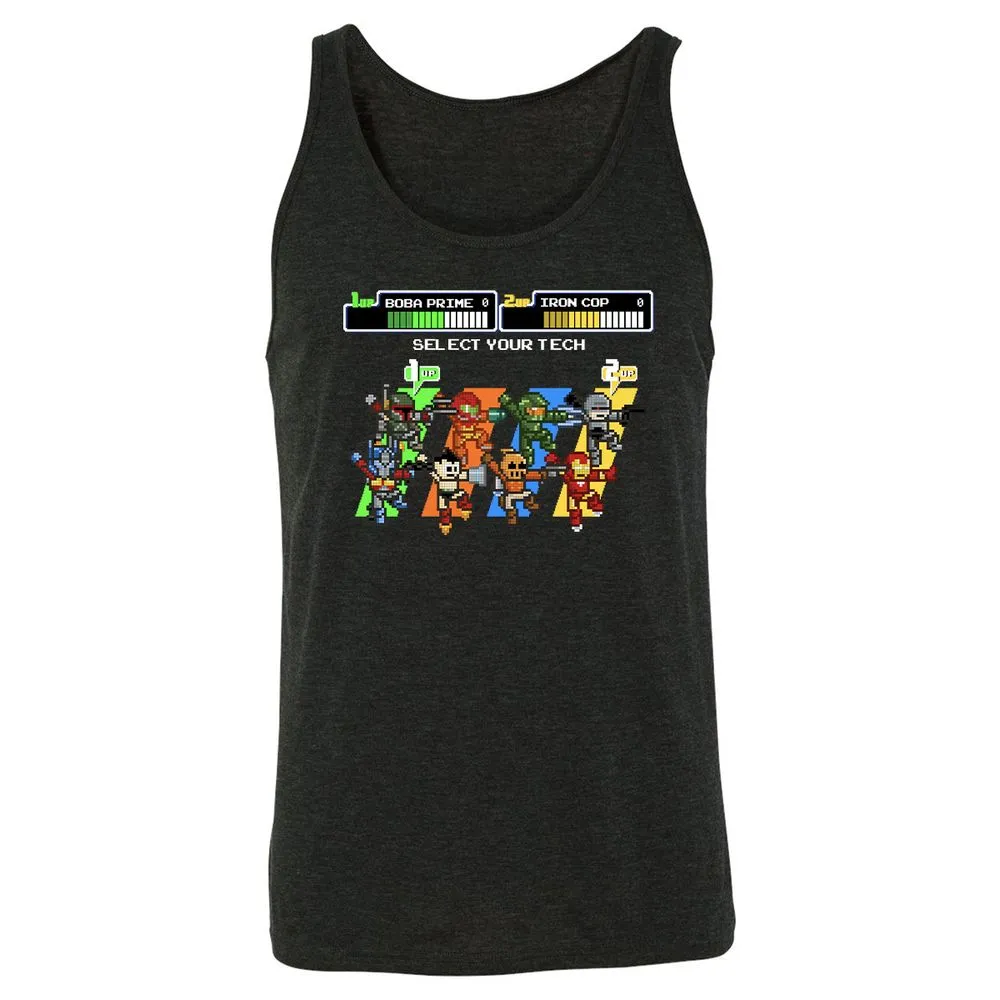 Unisex Jersey Tank - N78LZNKG - Charcoal Black Triblend - 5