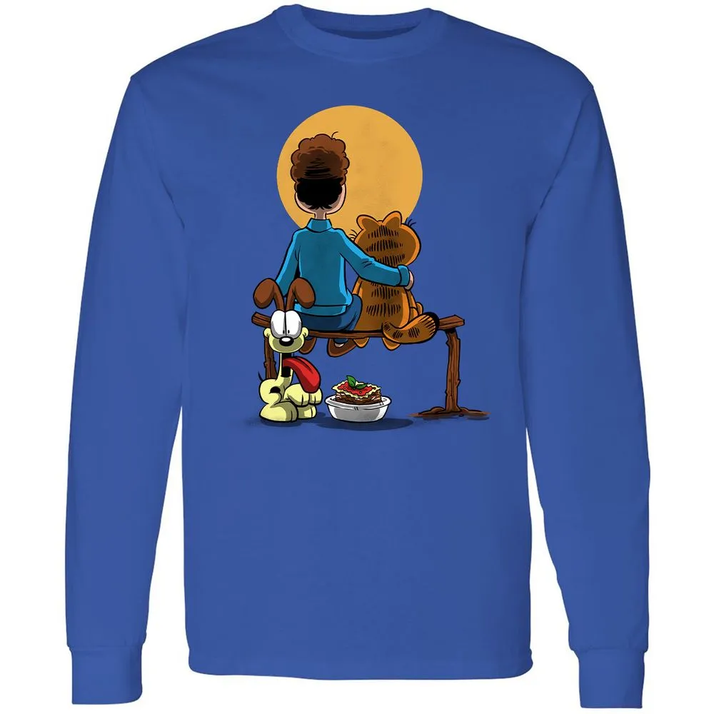Long Sleeve T-Shirt - E2MDL7SL - Royal - 8