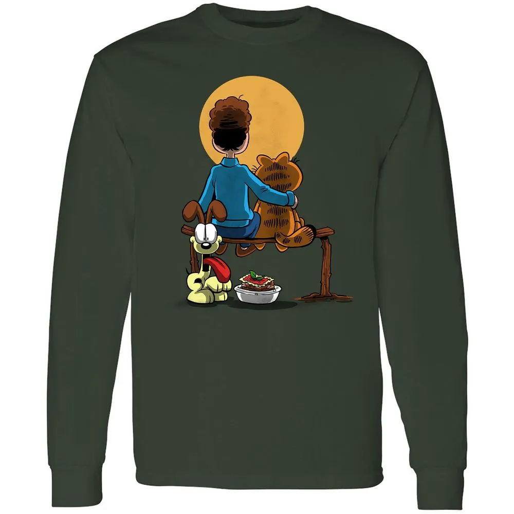 Long Sleeve T-Shirt - E2MDL7SL - Forest Green - 4