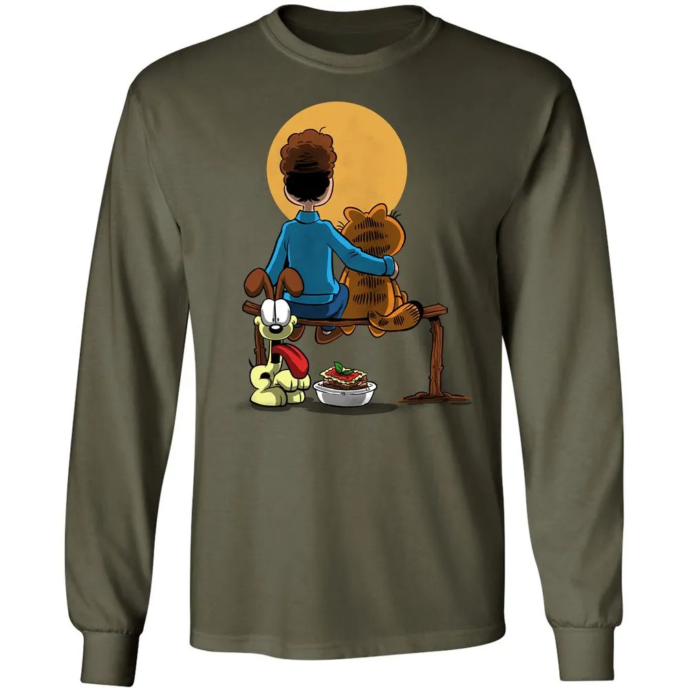 Long Sleeve T-Shirt - E2MDL7SL - Military Green - 16