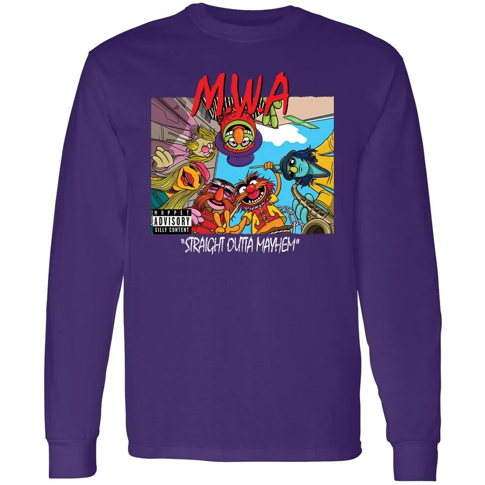 Long Sleeve T-Shirt - AV4PPJCY - Purple - 13