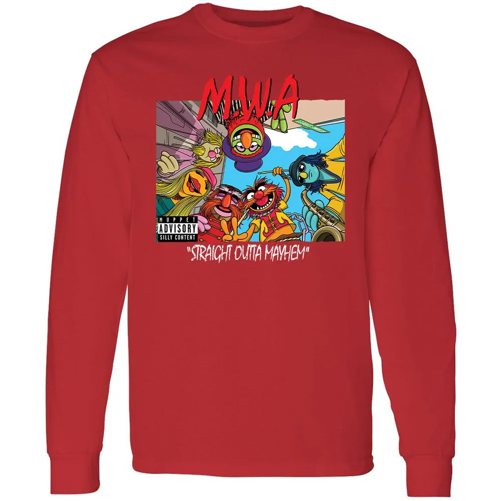 Long Sleeve T-Shirt - AV4PPJCY - Red - 14