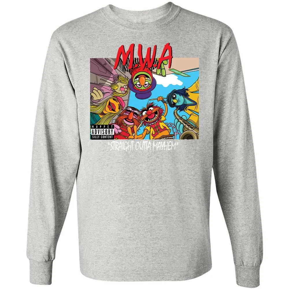Long Sleeve T-Shirt - AV4PPJCY - Ash - 7
