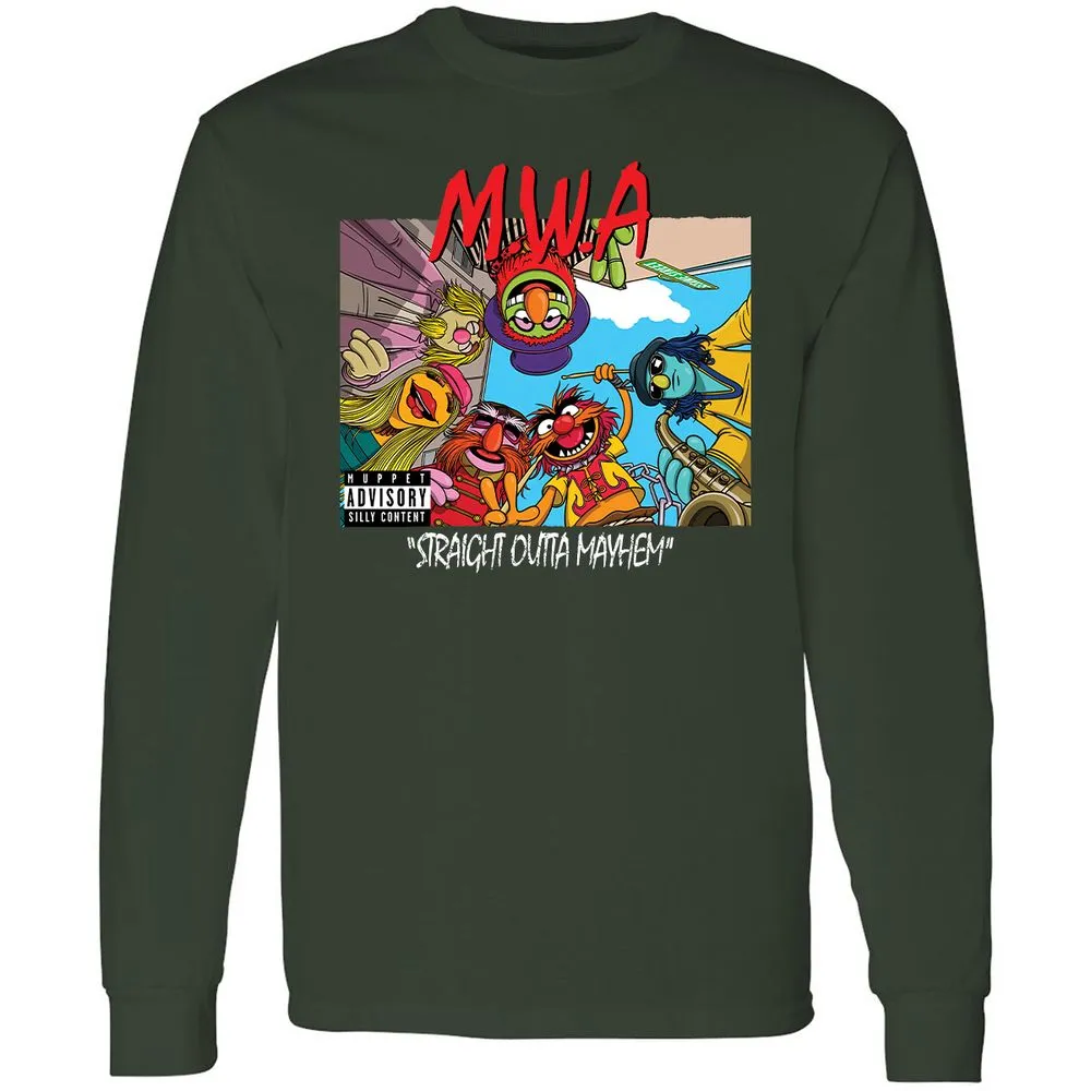 Long Sleeve T-Shirt - AV4PPJCY - Forest Green - 4