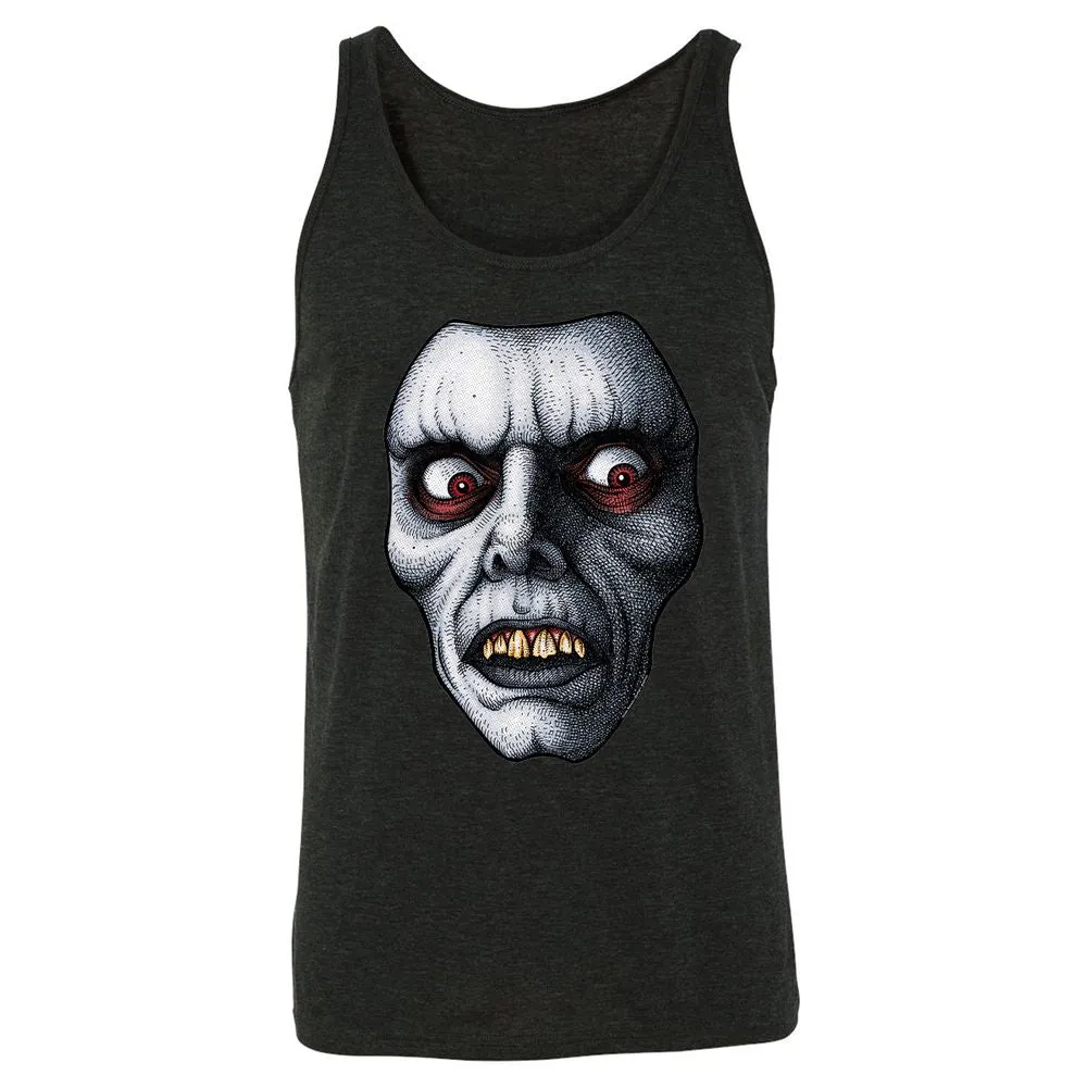 Unisex Jersey Tank - 4U99T3HH - Charcoal Black Triblend - 5