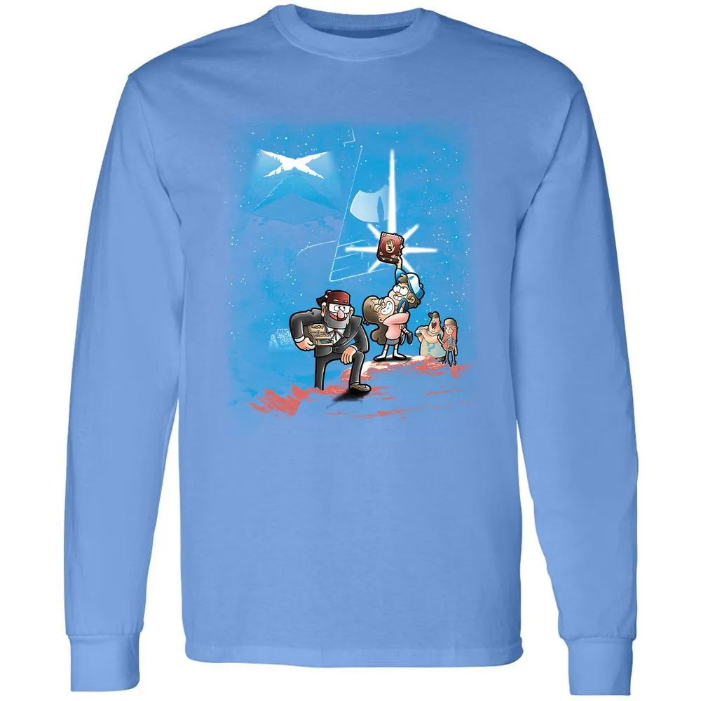 Long Sleeve T-Shirt - ZVS47HGR - Carolina Blue - 12