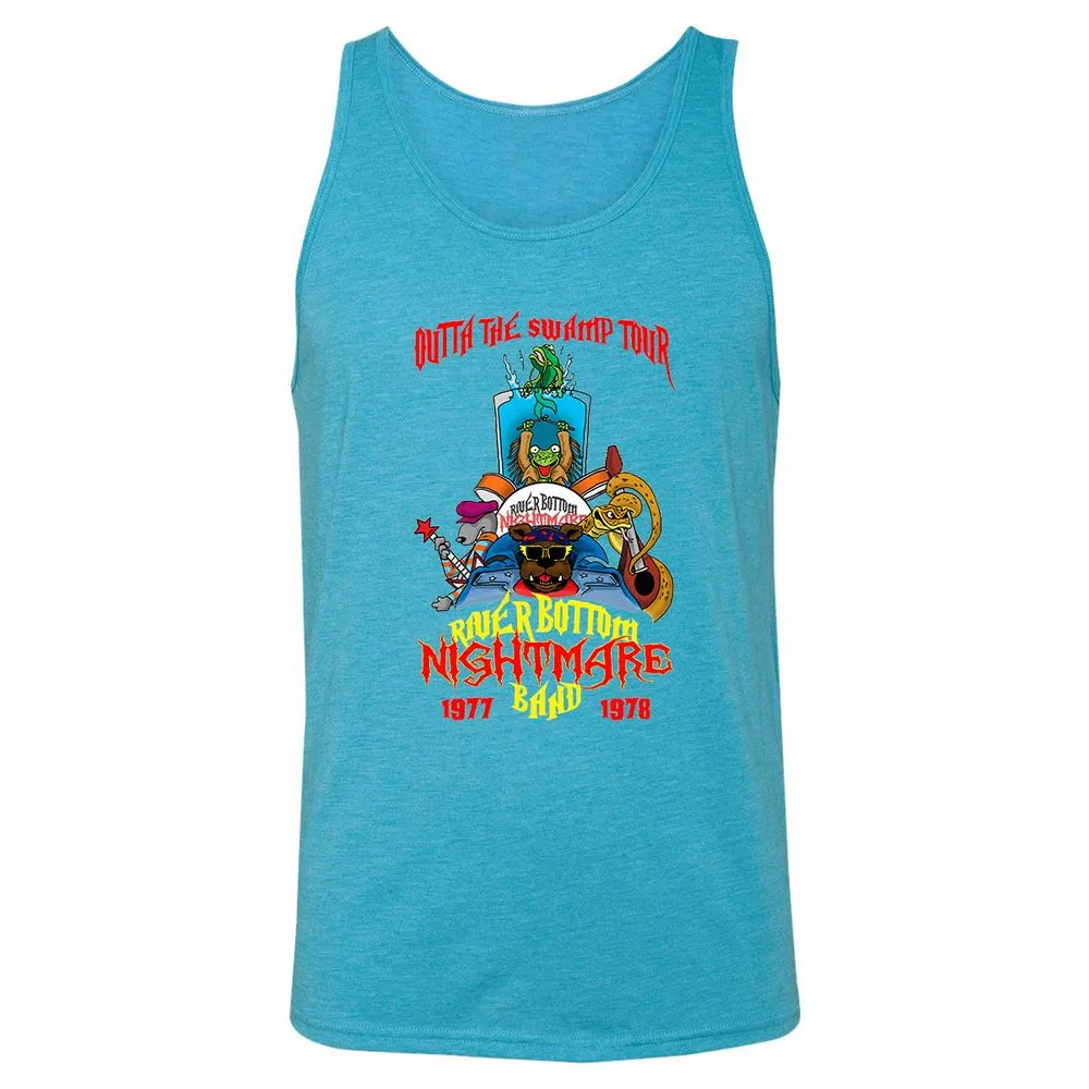 Unisex Jersey Tank - SYJTZHHZ - Aqua Triblend - 3
