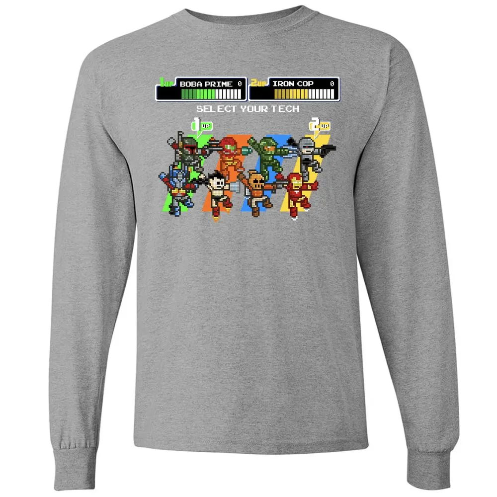 Long Sleeve T-Shirt - XS4SL3U9 - Graphite Heather - 6