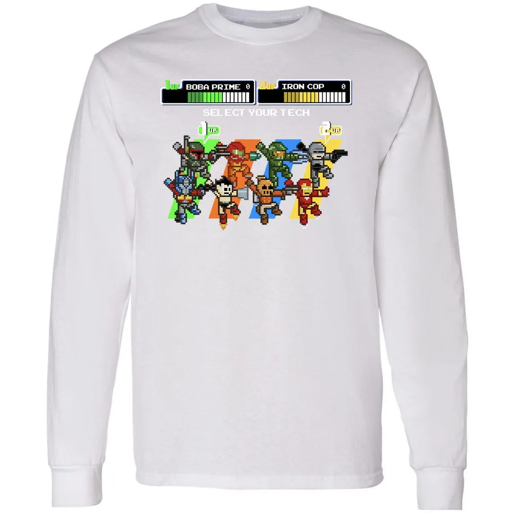 Long Sleeve T-Shirt - XS4SL3U9 - White - 5