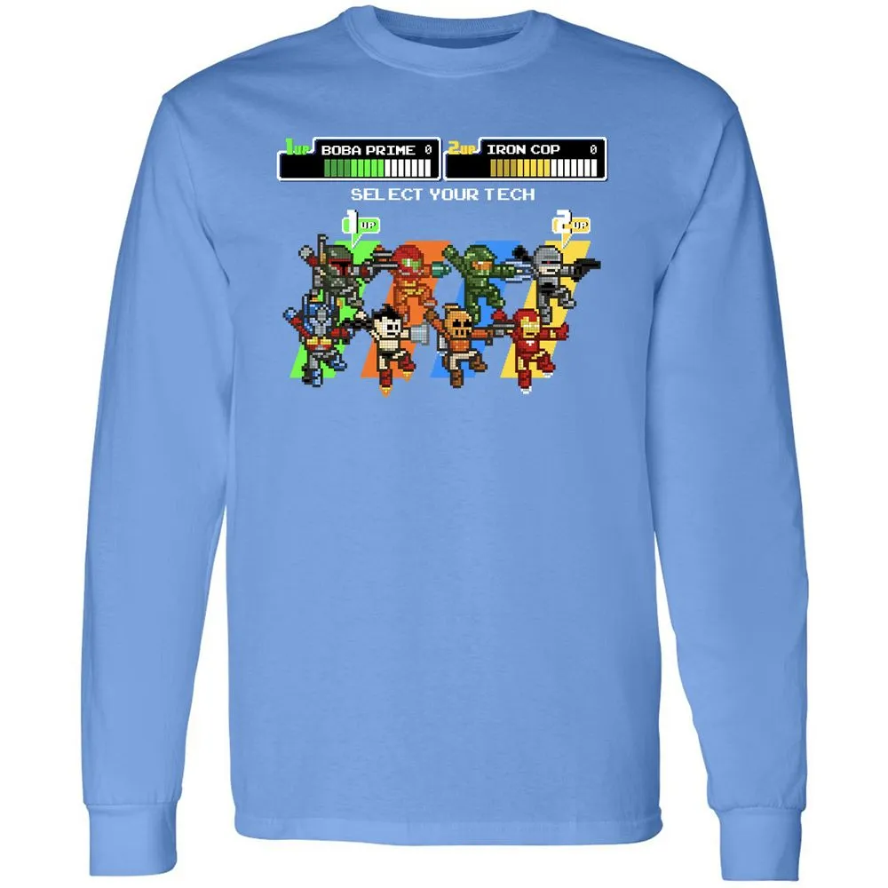 Long Sleeve T-Shirt - XS4SL3U9 - Carolina Blue - 12
