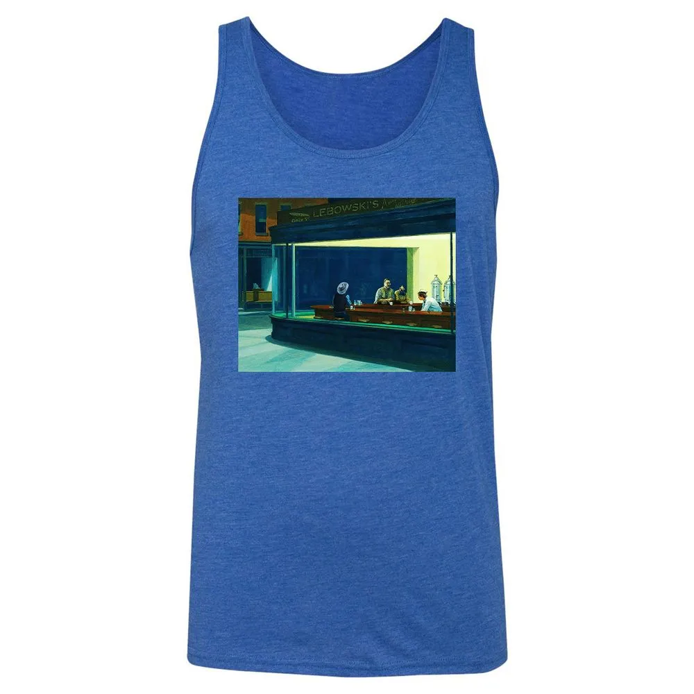 Unisex Jersey Tank - 5YNC74PM - True Royal Triblend - 12
